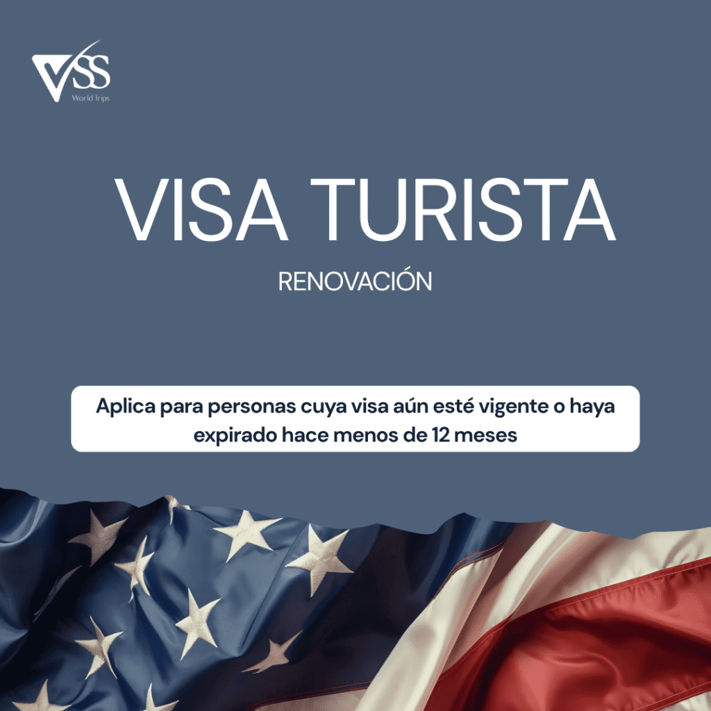 Visa turismo Renovación
